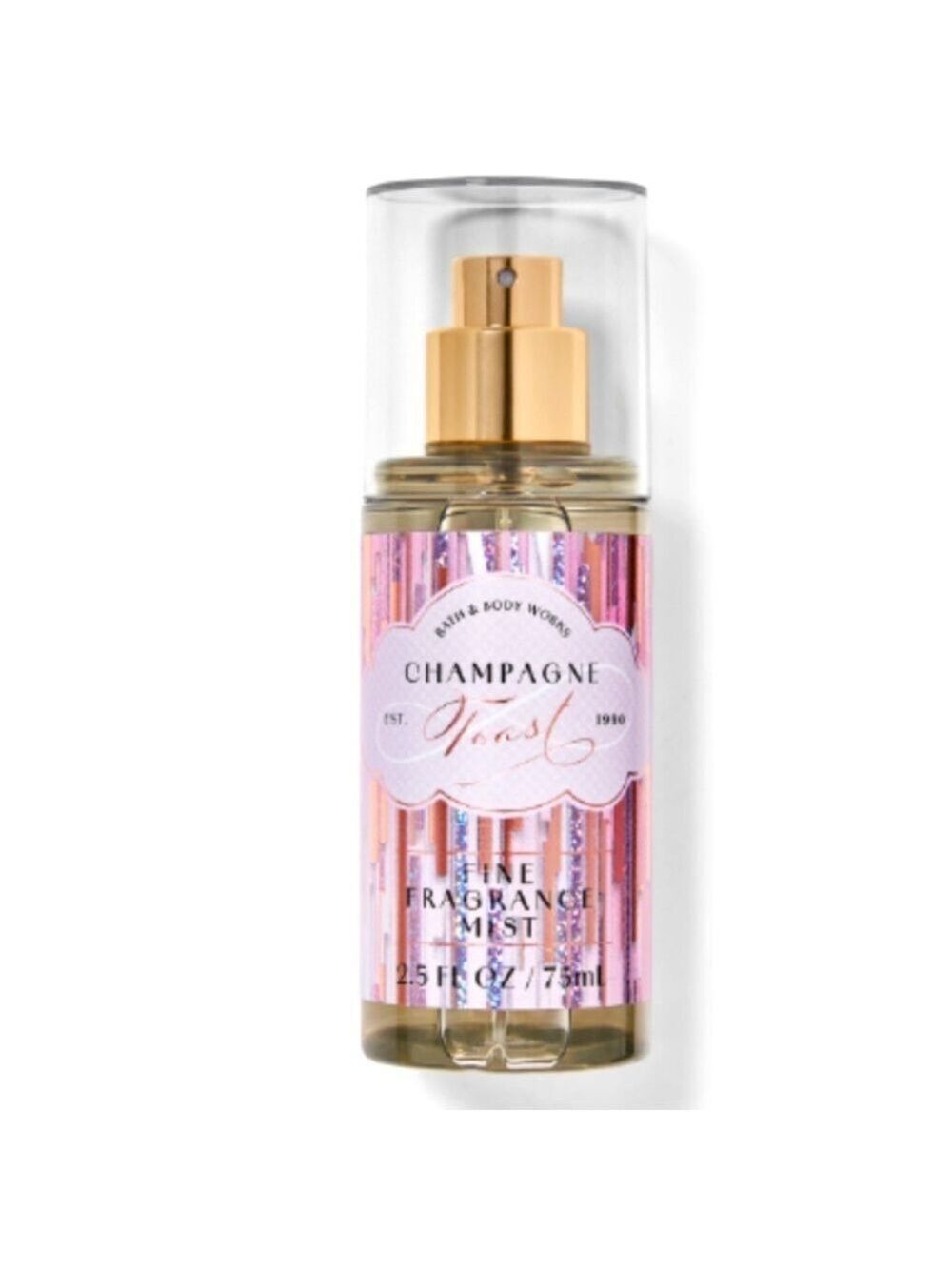 Bath & Body Works Champagne Toast Travel Size Fine Fragrance Mist 75ml Travel